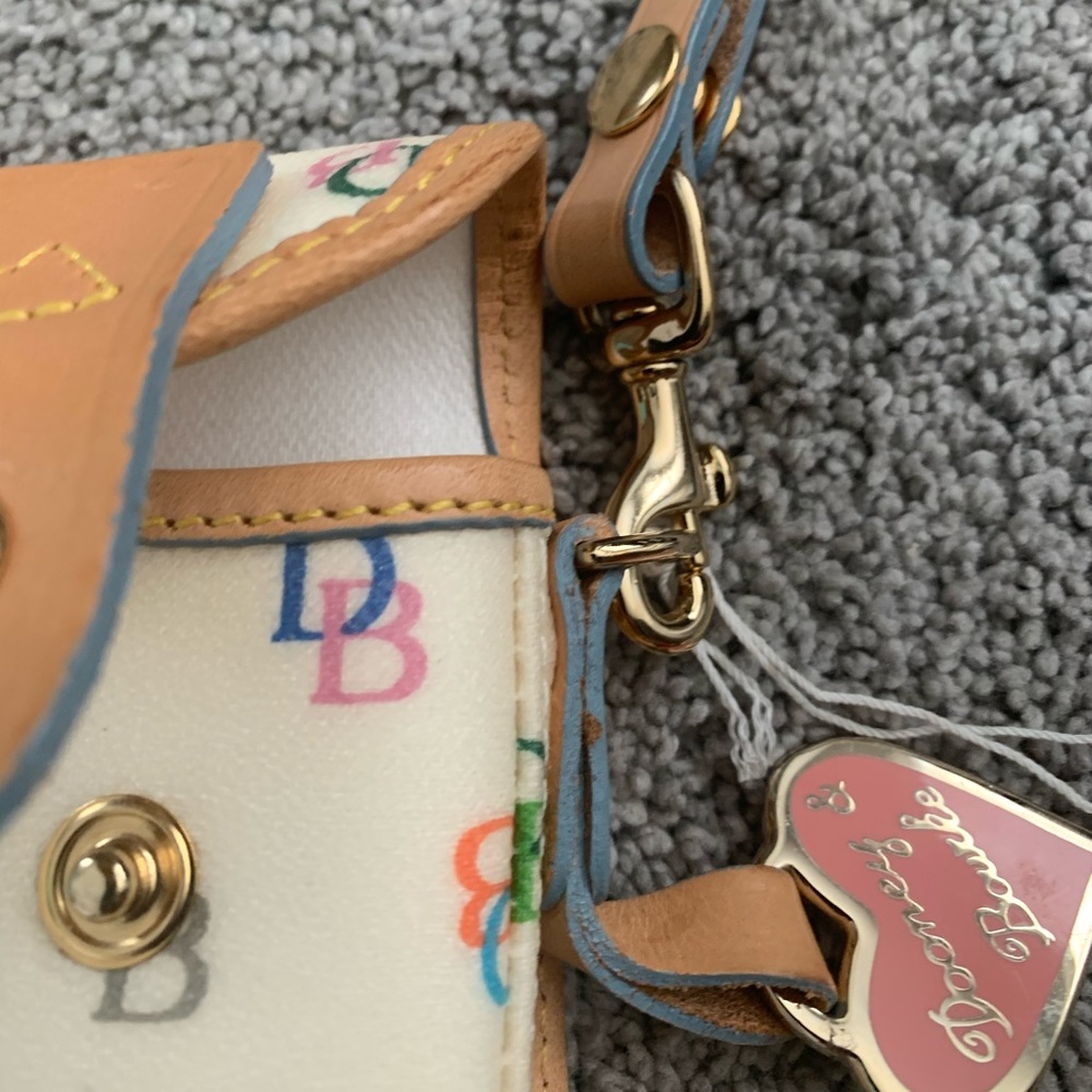 Dooney & Bourne cell phone holder rainbow vintage - Picture 7 of 8